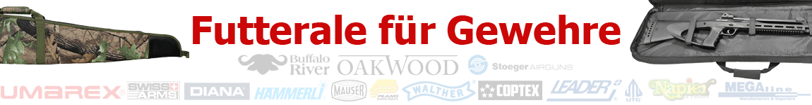 Futterale für Gewehre