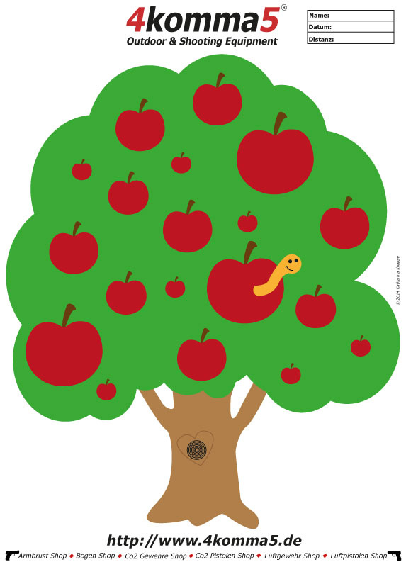  Foto zu Zielscheiben zum Ausdrucken für Luftgewehr und Luftpistole 