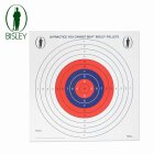 Bisley Zielscheiben Single Targets 50er Pack - 17 x 17 cm