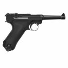 Umarex Legends Pistole P08 - 4,5 mm Stahl BB Co2-Pistole in Metallausführung mit Blowback (P18)