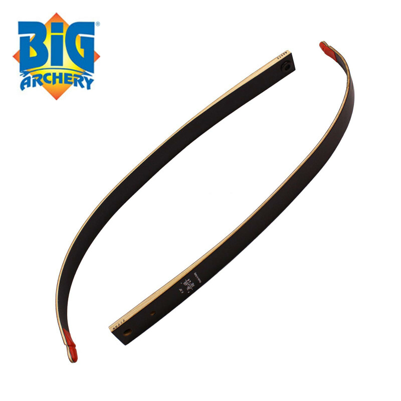 Big Archery Wurfarme Long für Recurvebogen Evolution Black 70" 30 lbs