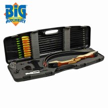 Big Archery Recurvebogenset Komplettset Evolution Black 66" + viel Zubehör