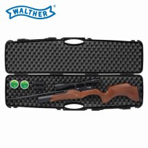 SET Walther Rotex - Pressluftgewehr 4,5 mm (P18) + Zielfernrohr 6x42  + Koffer inklusive 2 Zahlenschlösser + 1000 Diabolos