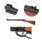 SET Walther Lever Action long 4,5 mm Diabolo CO2-Gewehr 88 Gramm Version (P18) + Koffer inklusive 2 Zahlenschlösser + 1000 Diabolos