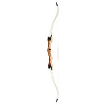 Big Archery Recurvebogenset Komplettset Evolution White 62" + viel Zubehör