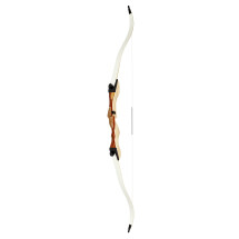 Big Archery Recurvebogenset Komplettset Evolution White 62" + viel Zubehör Rechtshand 16 lbs