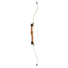 Big Archery Recurvebogenset Komplettset Evolution White 64" + viel Zubehör Rechtshand 18 lbs
