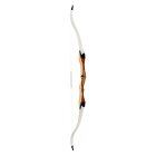 Big Archery Recurvebogenset Komplettset Evolution White 66" Linkshand 32 lbs