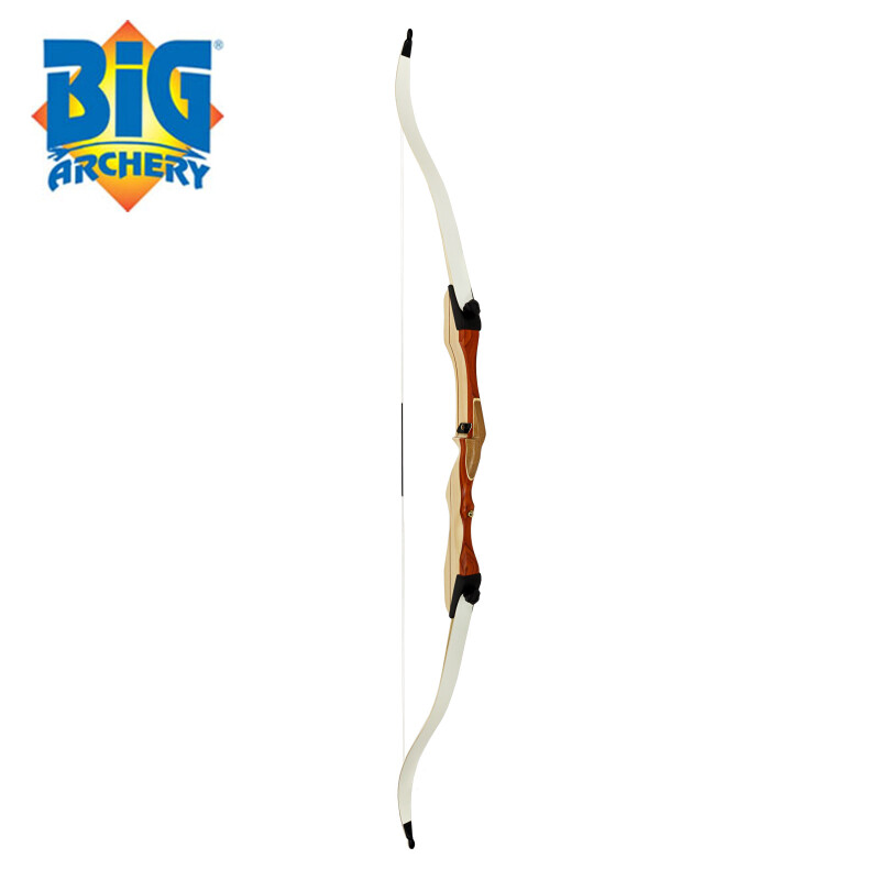 Big Archery Recurvebogen Evolution White 68" Linkshand 28 lbs