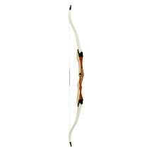 Big Archery Recurvebogenset Komplettset Evolution White 68" + viel Zubehör Linkshand 20 lbs