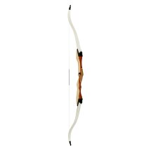Big Archery Recurvebogenset Komplettset Evolution White 70" + viel Zubehör Linkshand 26 lbs
