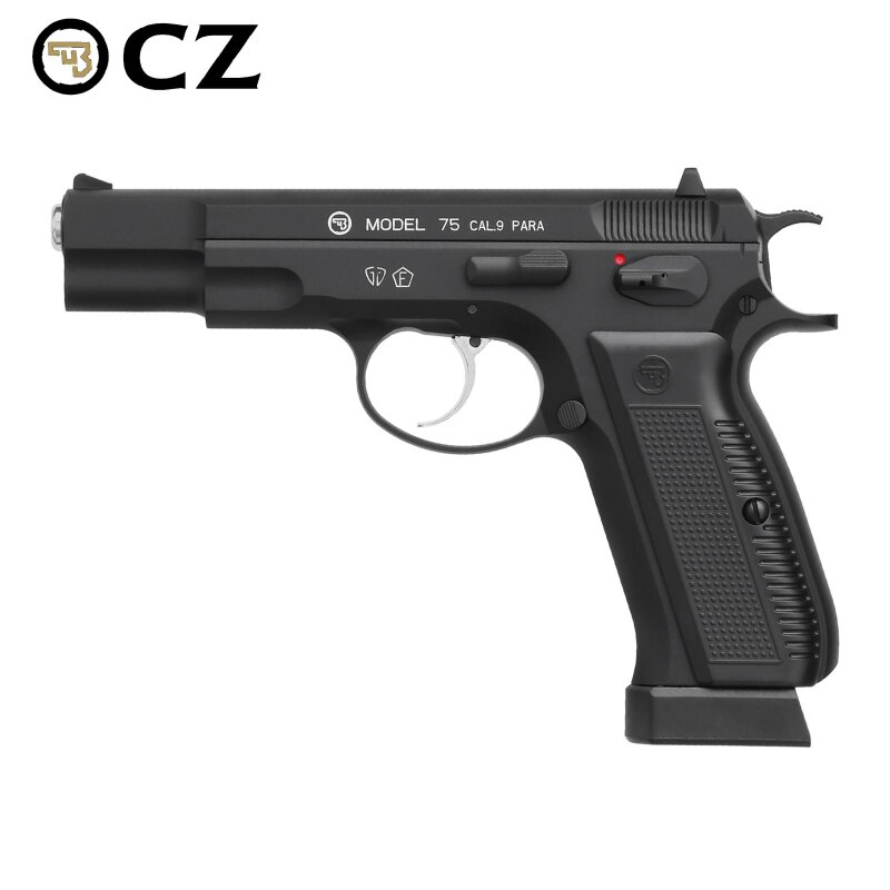 CZ 75 4,5 mm Stahl BB Co2-Pistole Vollmetall Blow Back (P18)