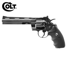 Colt Python 6" Lauflänge 4,5 mm Diabolos / Stahl BB Co2 Revolver (P18)