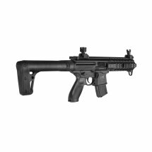 Komplettset SIG SAUER MPX Co2-Gewehr Schwarz 4,5 mm Diabolo (P18) + 5 x 88 g Co2-Kapseln + 2000 Diabolos