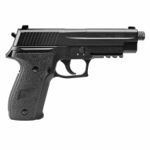 Luftpistolenset SIG SAUER P226 Co2-Pistole Schwarz 4,5 mm Diabolo (P18) + 10 Co2-Kapseln Umarex + 1000 Diabolos