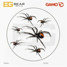 Gamo Schießscheiben/Zielscheiben Bear Grylls Motiv Spinnen 100 Stück