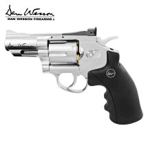 Co2 Revolver Dan Wesson 2,5" Silber 4,5 mm Diabolo...