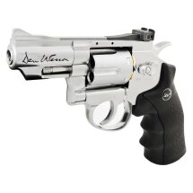 Co2 Revolver Dan Wesson 2,5" Silber 4,5 mm Diabolo...