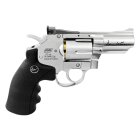 Co2 Revolver Dan Wesson 2,5" Silber 4,5 mm Diabolo (P18)