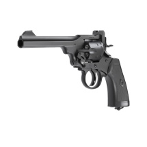 SET Co2-Revolver Webley MK VI 4,5 mm BB (P18) + 10 Co2 +...