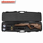 SET Weihrauch HW 100 T FSB Pressluftgewehr 4,5 mm (P18) + Koffer inklusive 2 Zahlenschlösser + 1000 Diabolos