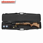 SET Weihrauch HW 100 S Pressluftgewehr mit Schalldämpfer 4,5 mm (P18) + Koffer inklusive 2 Zahlenschlösser + 1000 Diabolos