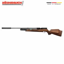 Weihrauch HW 100 S Pressluftgewehr mit Schalldämpfer...