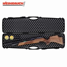 SET Weihrauch HW 100 S FSB Pressluftgewehr 4,5 mm (P18) + Koffer inklusive 2 Zahlenschlösser + 1000 Diabolos