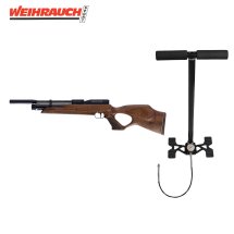 SET Weihrauch HW 100 TK Pressluftgewehr 4,5 mm (P18) +...