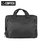 Coptex Doppel-Pistolentasche 32x23 cm Schwarz