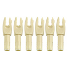 6-er Pack Easton X-Nock Large Groove (große Nockbettöffnung) Bone