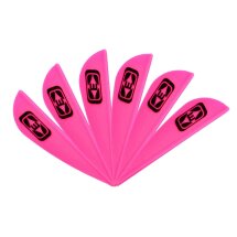 6-er Pack Easton Diamond Vanes 2,35" (ca. 6 cm)  Pink