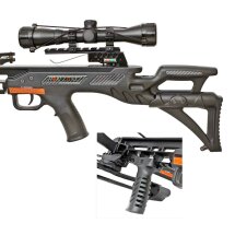 Set Hori-Zone Recurvearmbrust Rage X Schwarz 175 lbs / 265 fps (P18)