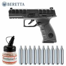 Luftpistolenset Beretta APX Stahl BB Co2-Pistole 4,5 mm...