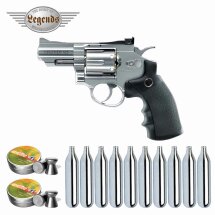 Luftpistolenset Legends S25 Co2-Revolver 4,5 mm Diabolo...