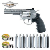 Luftpistolenset Legends S40 Co2-Revolver 4,5 mm Diabolo...