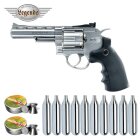 Luftpistolenset Legends S40 Co2-Revolver 4,5 mm Diabolo (P18) + 1000 Diabolos + 10 Co2-Kapseln