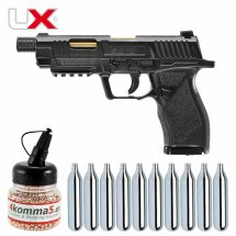 Luftpistolenset UX Umarex SA 10 Co2-Pistole - 4,5 mm...