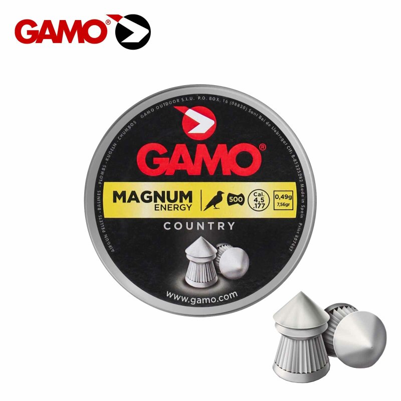 Gamo Magnum Energy Spitzkugeln 4,5 mm für Luftgewehre