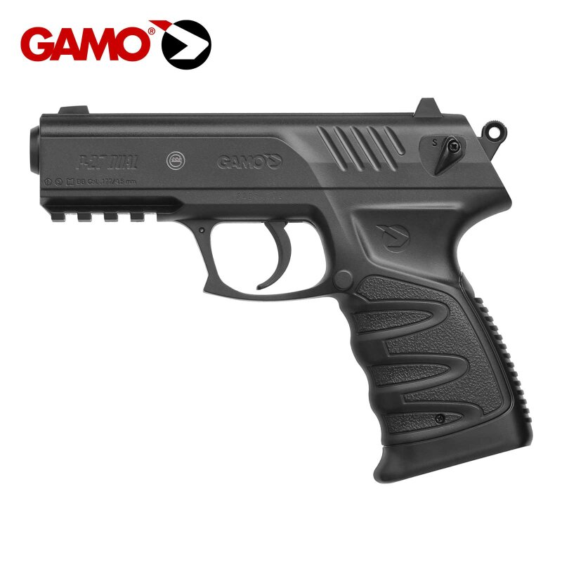 Gamo P-27 Co2-Pistole 4,5 mm Diabolo / Stahl BB (P18)