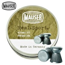 Mauser Real Sport Diabolos geriffelt 4,5 mm für Luftgewehr und Luftpistole