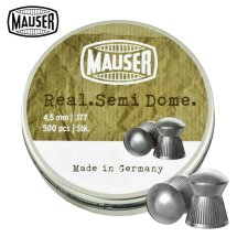 Mauser Real Semi Dome Diabolos geriffelt 4,5 mm für...