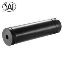 SAI Schalldämpfer AirMaster Compact mit Klemmmontage für Druckluftwaffen 4,5 mm und 5,5 mm (P18)