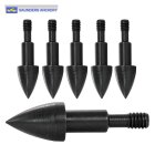 6-er Pack Saunders Schraubspitzen Bullet 11/32