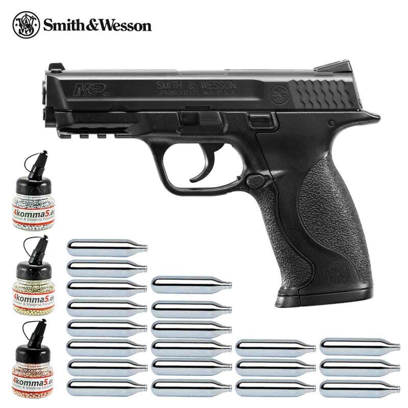 Superset Smith & Wesson M&P 4,5 mm BB schwarz (P18) Co2-Pistole