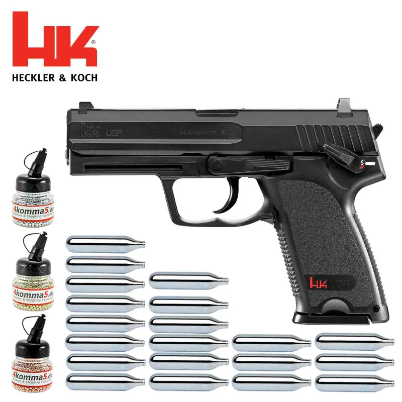 Superset Heckler & Koch USP 4,5 mm BB (P18) Co2-Pistole