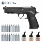 Superset Beretta M92A1 4,5 mm Stahl BB Co2-Pistole Blow Back (P18)