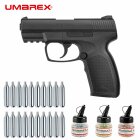 Superset Umarex TDP 45 - 4,5 mm Stahl BB Co2-Pistole (P18)