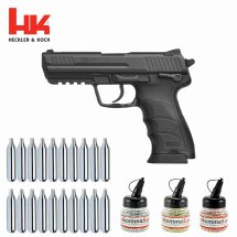 Superset Heckler & Koch HK45 Co2-Pistole 4,5 mm Stahl...