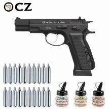 Superset CZ 75 4,5 mm Stahl BB Co2-Pistole Vollmetall...